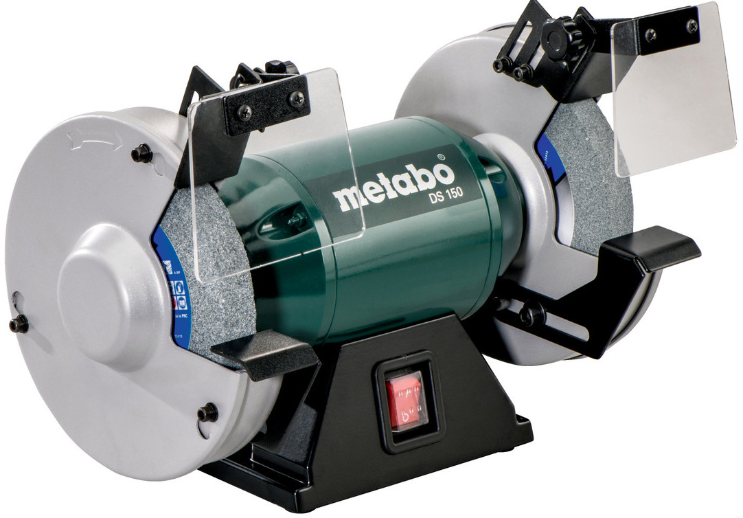 Metabo Bench Grinder 6", 350W, 2980rpm, 9.5kg DS150 - Click Image to Close